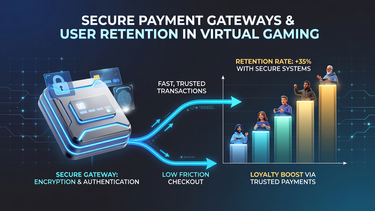 User retention trends tied to payment security enhancements in online gaming